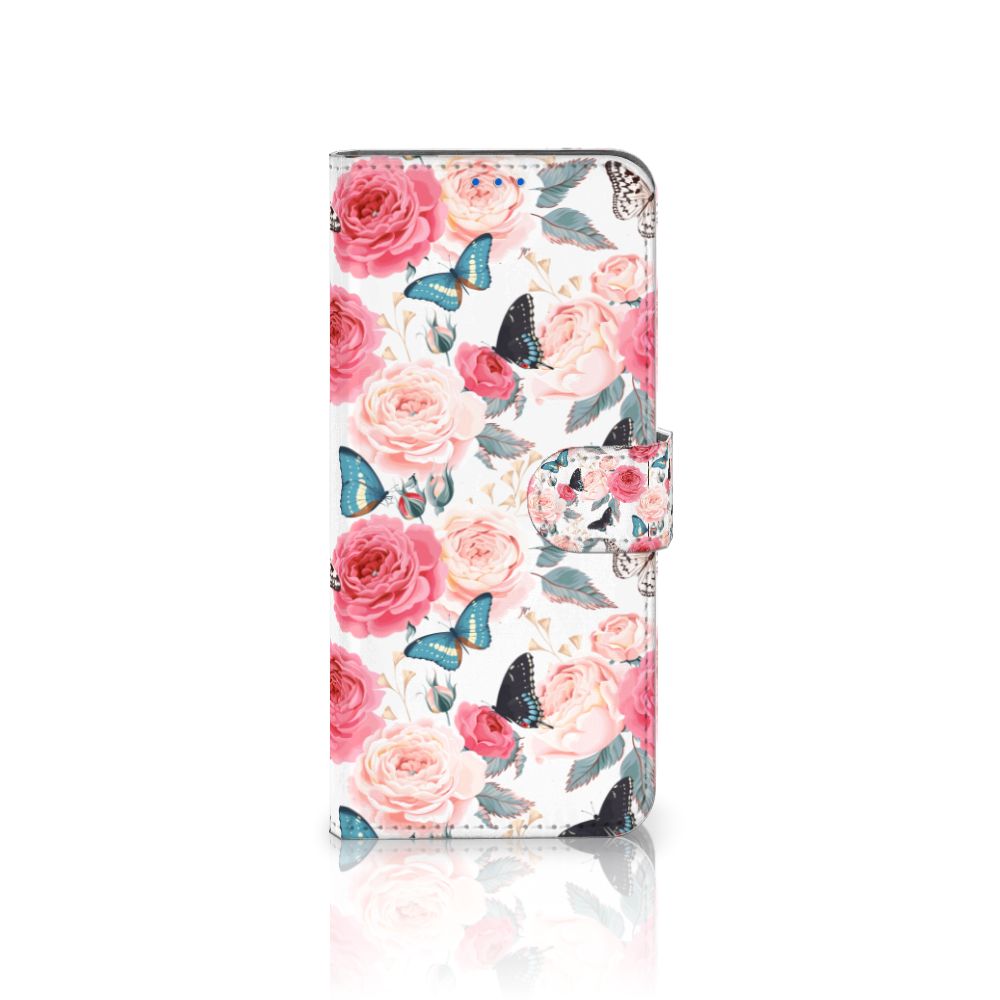 OPPO Reno 6 Pro Plus 5G Hoesje Butterfly Roses