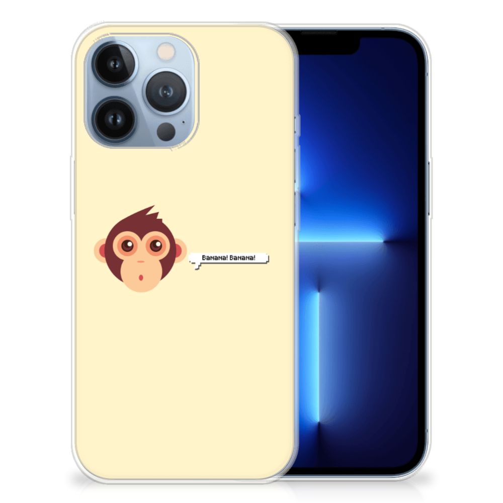 Apple iPhone 13 Pro Telefoonhoesje met Naam Monkey B2C Telecom