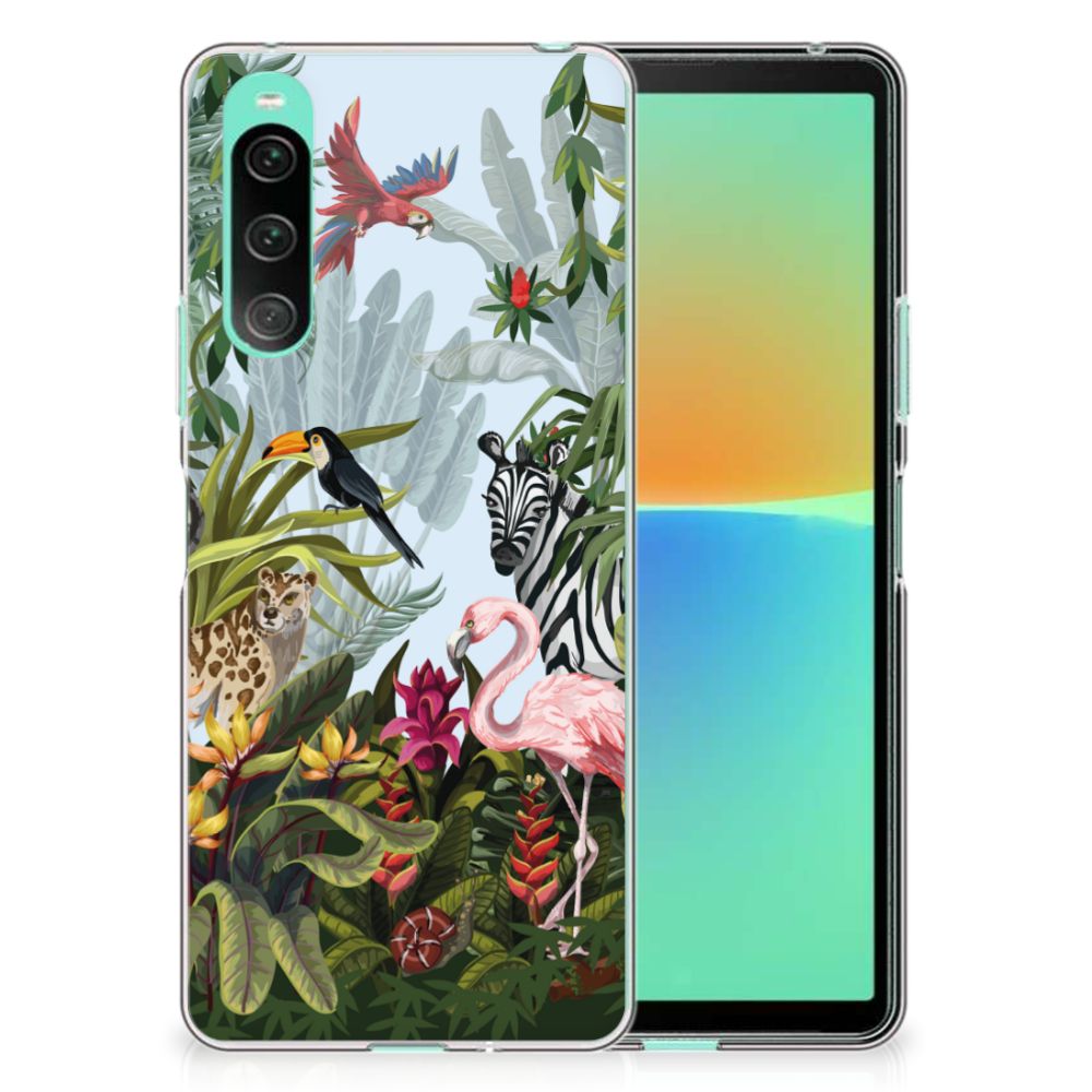 TPU Hoesje voor Sony Xperia 10 V Jungle