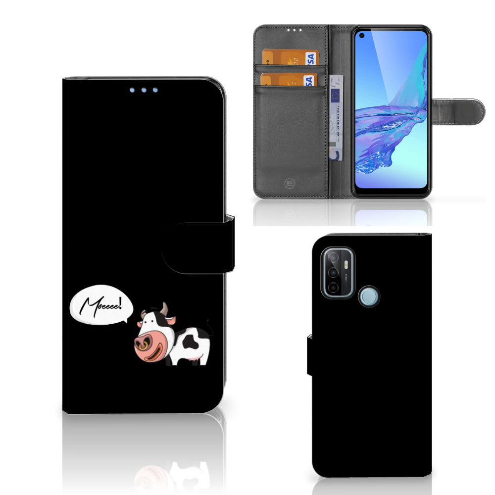 OPPO A53 | OPPO A53s Leuk Hoesje Cow