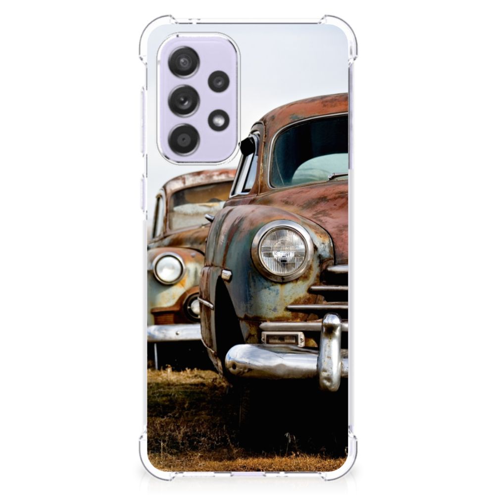 Samsung Galaxy A33 Anti-shock Hoesje met foto Vintage Auto B2C Telecom