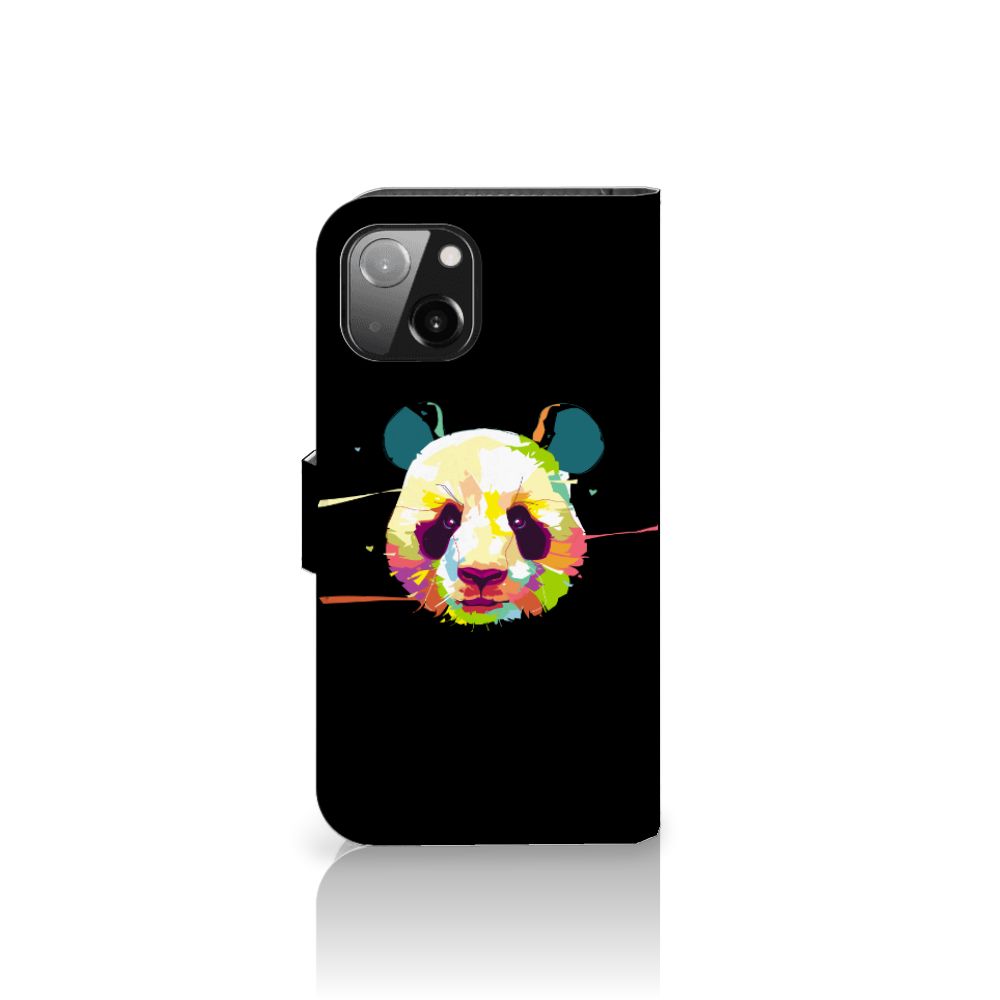 Apple iPhone 13 Leuk Hoesje Panda Color