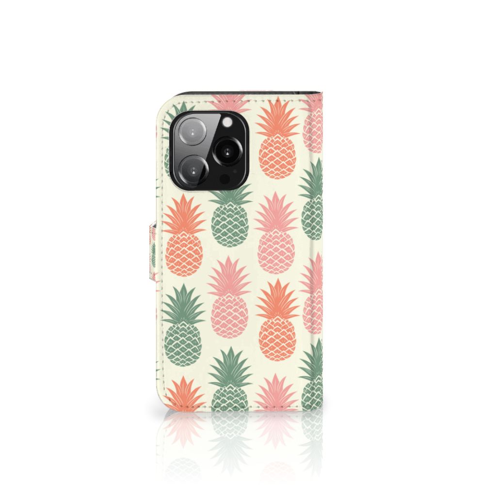 iPhone 13 Pro Book Cover Ananas