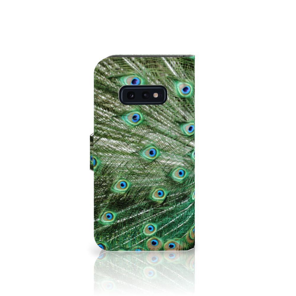 Samsung Galaxy S10e Telefoonhoesje met Pasjes Pauw