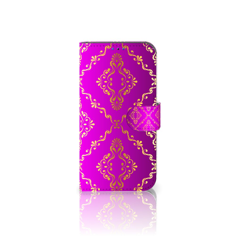 Wallet Case iPhone 14 Pro Barok Roze