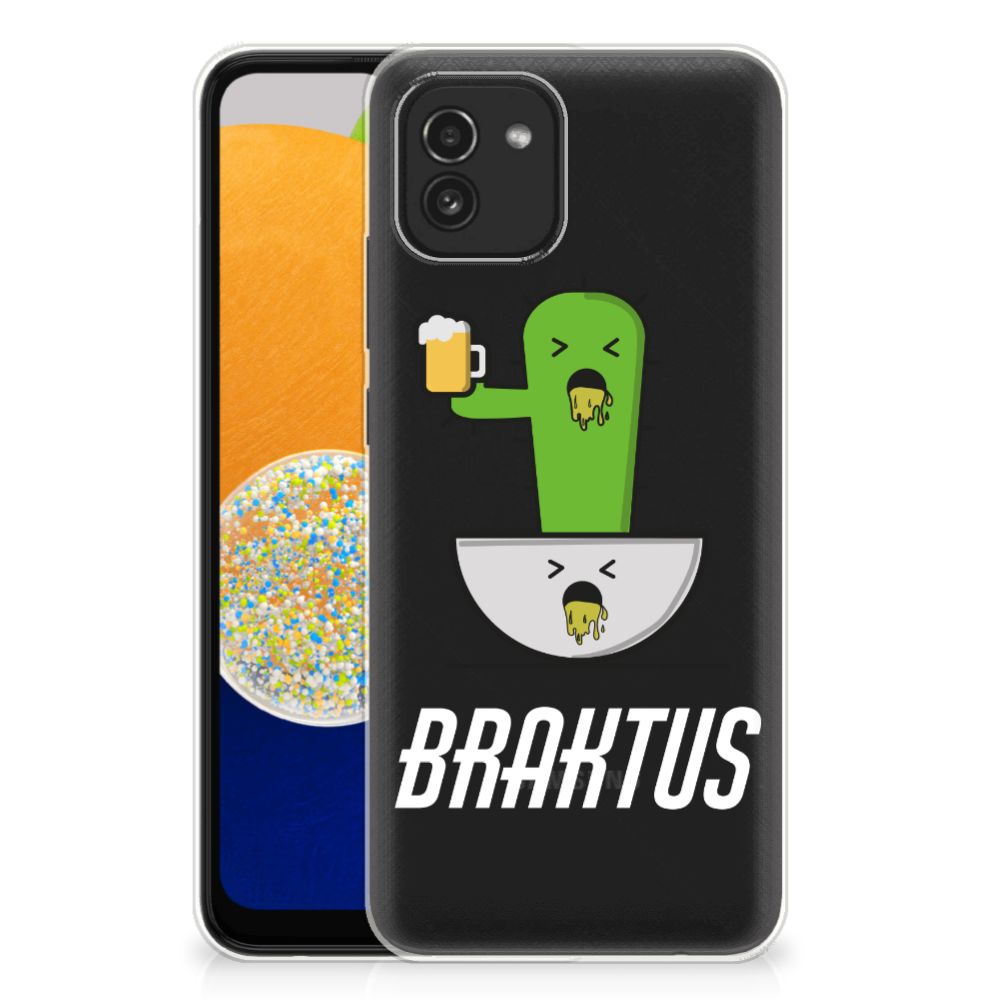 Samsung Galaxy A03 Telefoonhoesje met Naam Braktus B2C Telecom