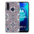 Motorola Moto G8 Power Lite TPU Siliconen Hoesje Flower Tiles B2C Telecom