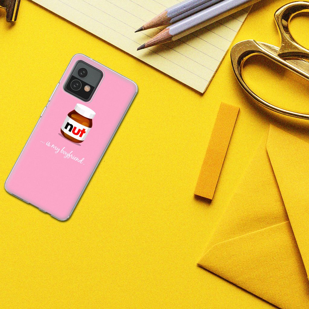Motorola Moto G72 Siliconen Case Nut Boyfriend B2C Telecom