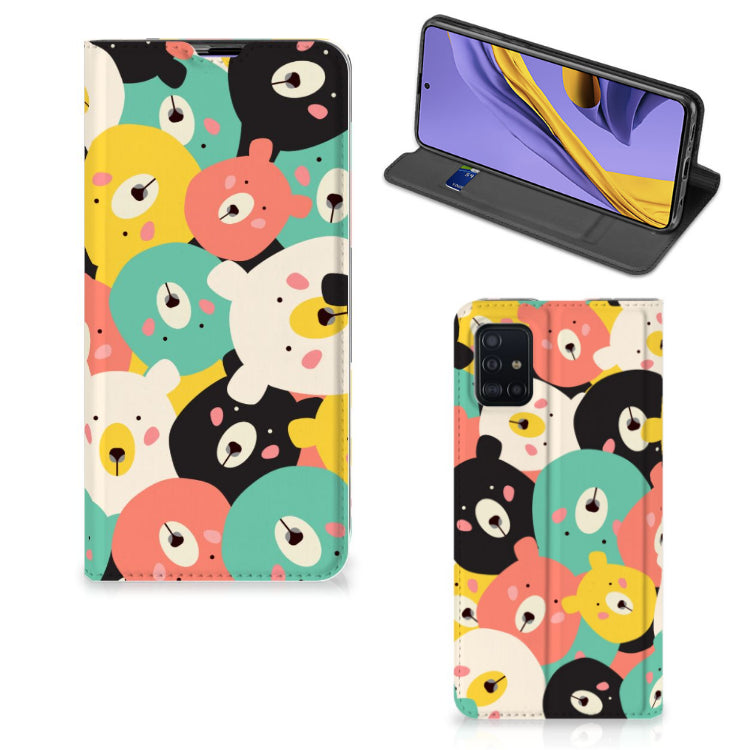 Samsung Galaxy A51 Magnet Case Bears