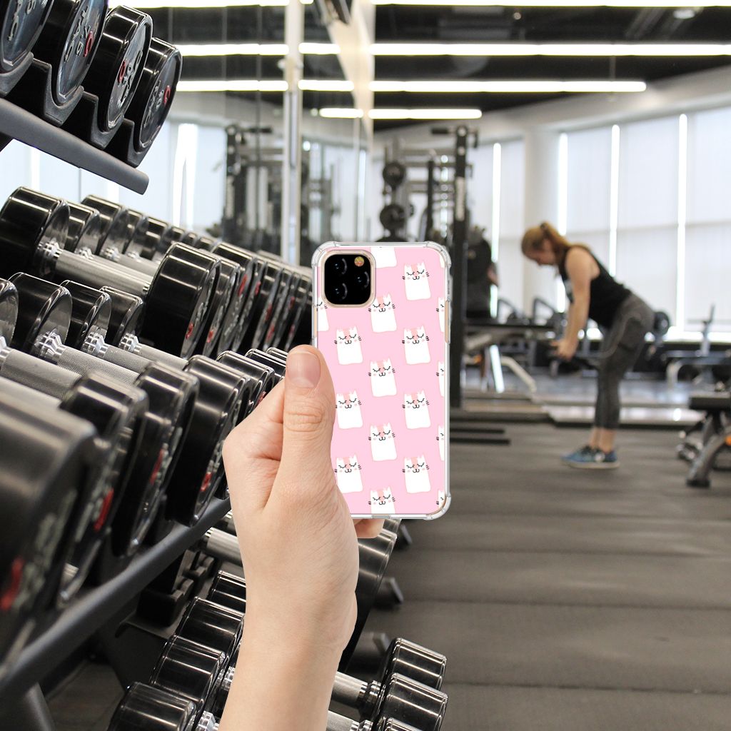 Apple iPhone 11 Pro Case Anti-shock Sleeping Cats
