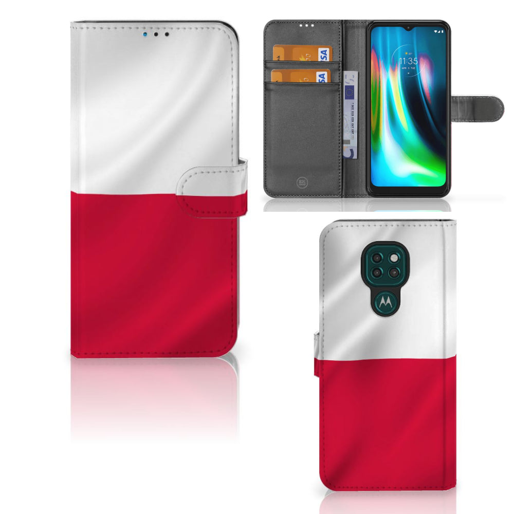 Motorola Moto G9 Play | E7 Plus Bookstyle Case Polen