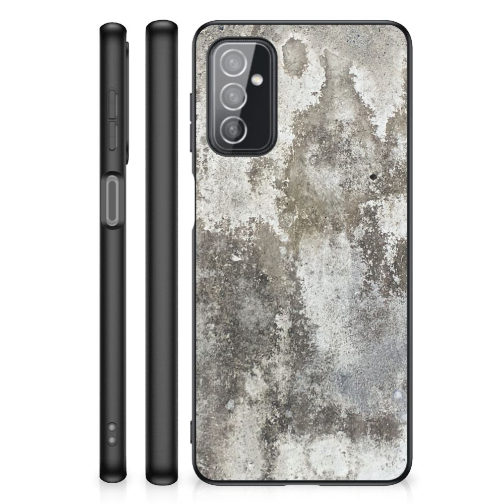 Samsung Galaxy M52 Marmeren Print Telefoonhoesje Beton Print B2C Telecom