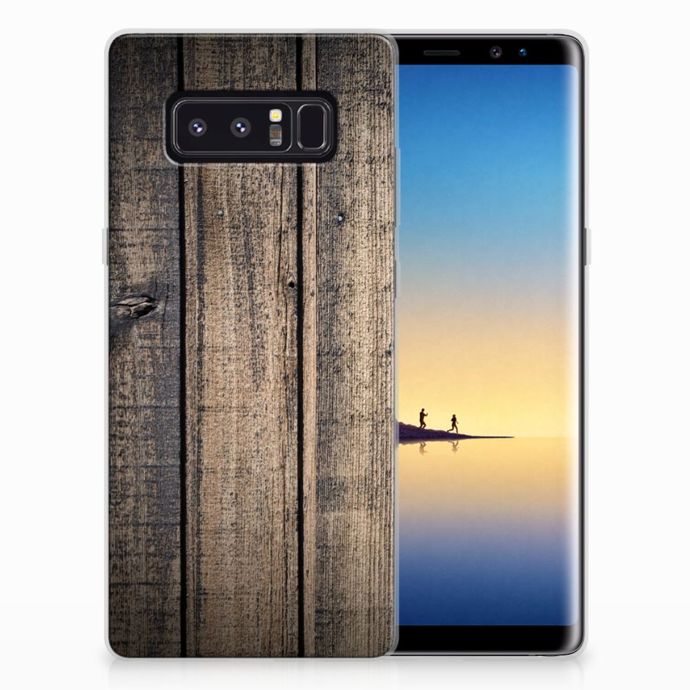 Samsung Galaxy Note 8 Bumper Hoesje Steigerhout