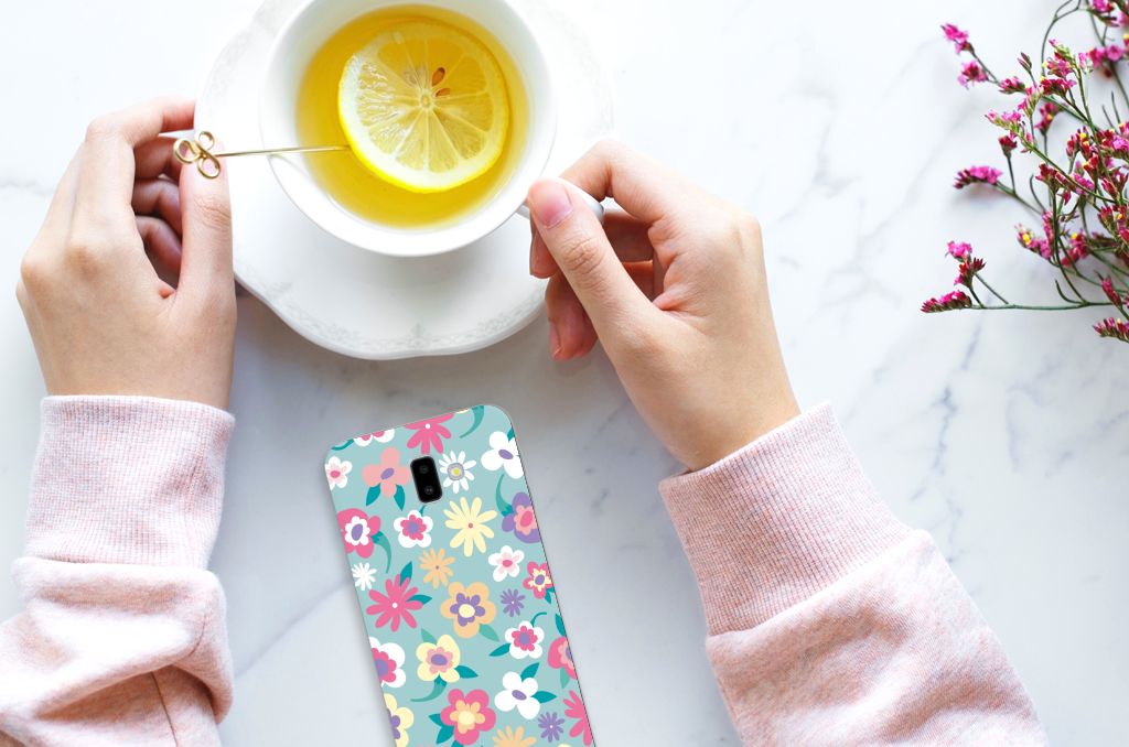 Samsung Galaxy J6 Plus (2018) TPU Case Flower Power