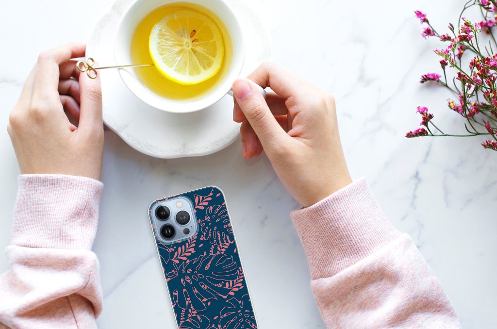 Apple iPhone 13 Pro TPU Case Palm Leaves B2C Telecom