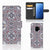 Samsung Galaxy S9 Bookcase Flower Tiles