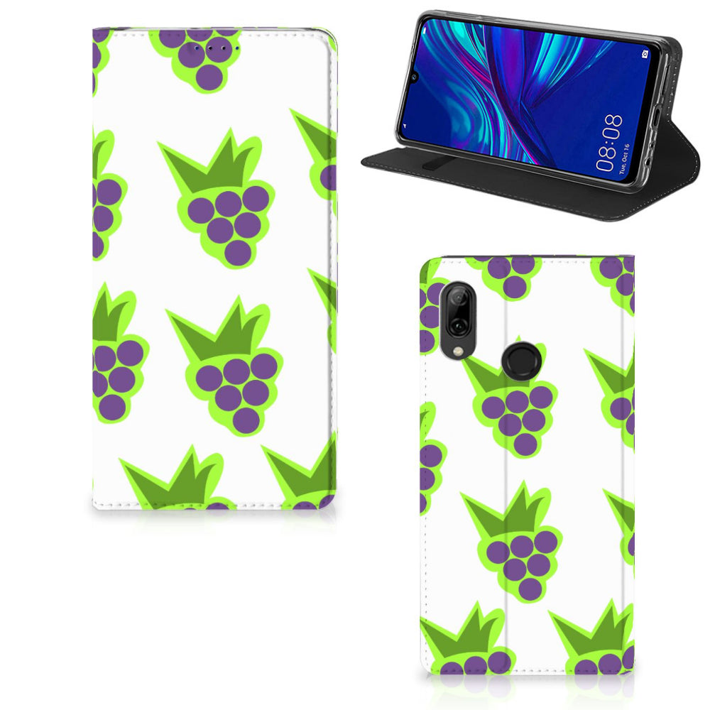 Huawei P Smart (2019) Flip Style Cover Druiven