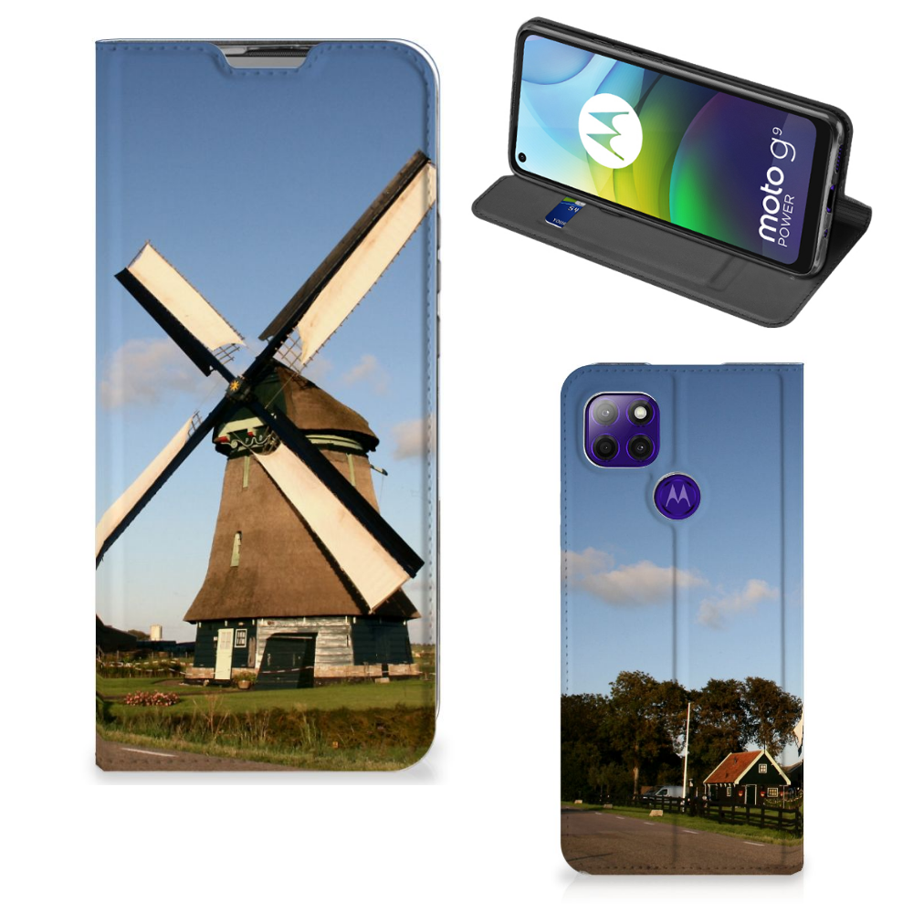 Motorola Moto G9 Power Book Cover Molen - B2C Telecom