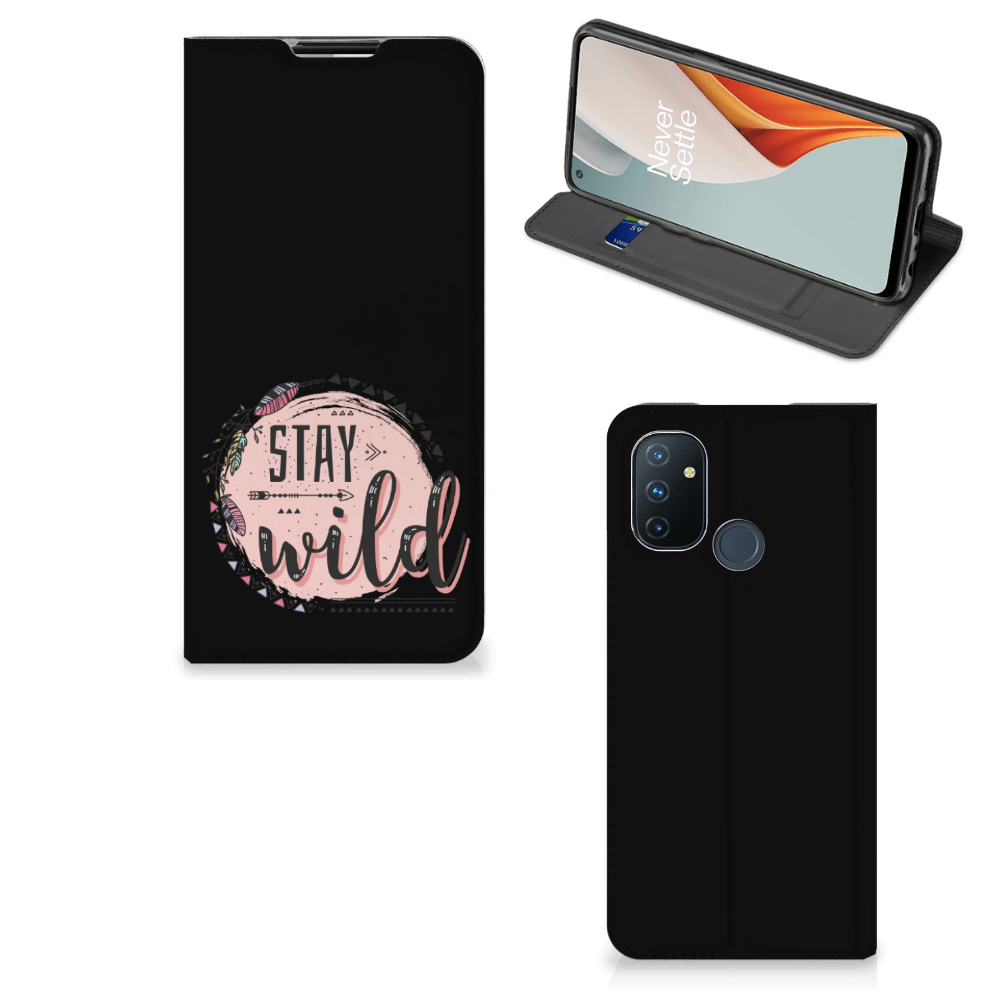 OnePlus Nord N100 Magnet Case Boho Stay Wild - B2C Telecom