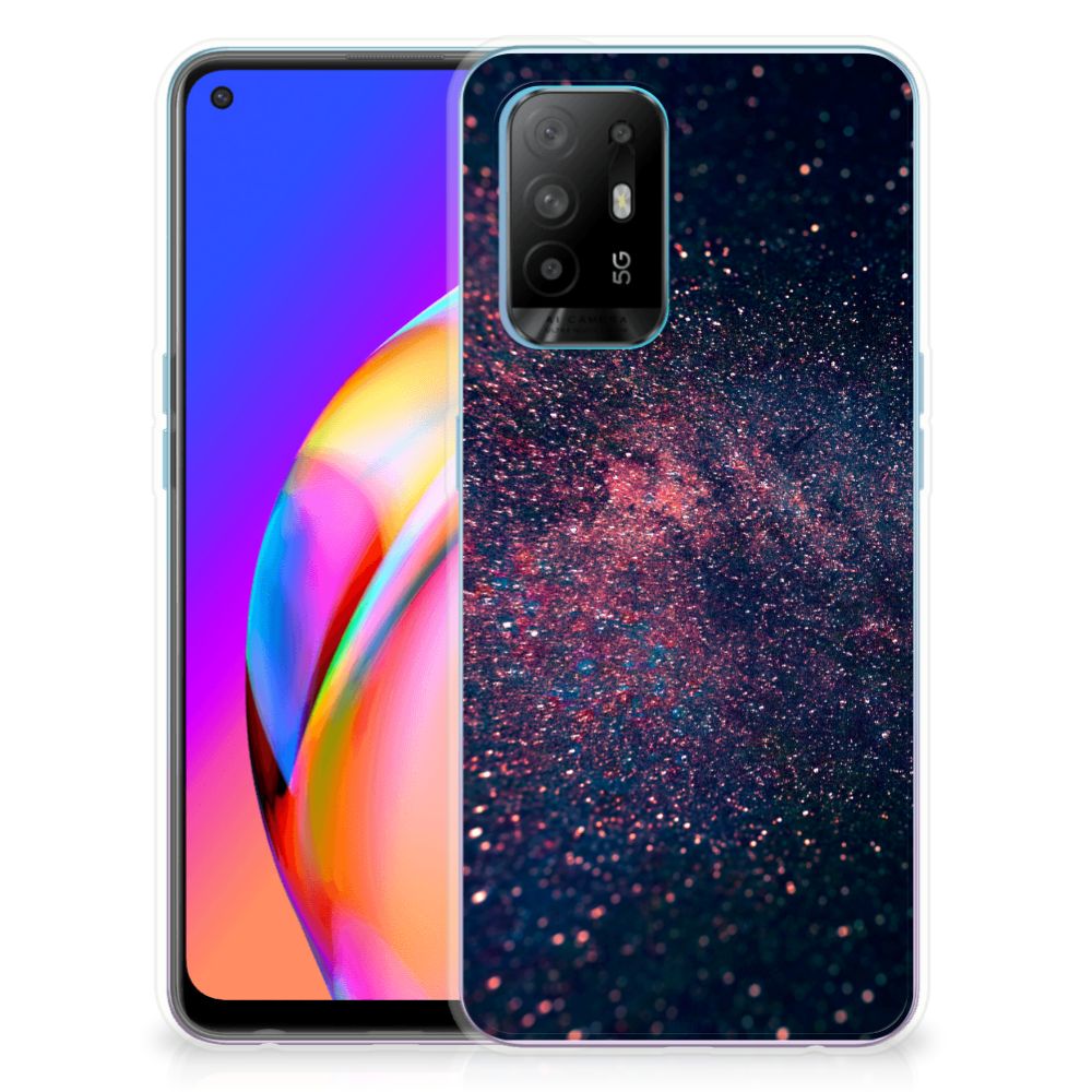 OPPO A94 5G | Reno5 Z TPU Hoesje Stars