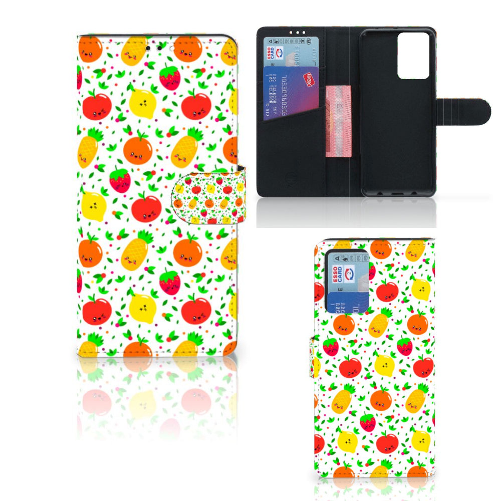 Xiaomi Redmi Note 10 Pro Book Cover Fruits