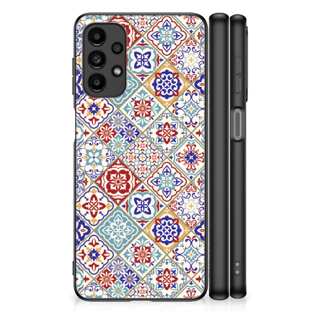 Samsung Galaxy A13 4G Marmeren Print Telefoonhoesje Tiles Color B2C Telecom