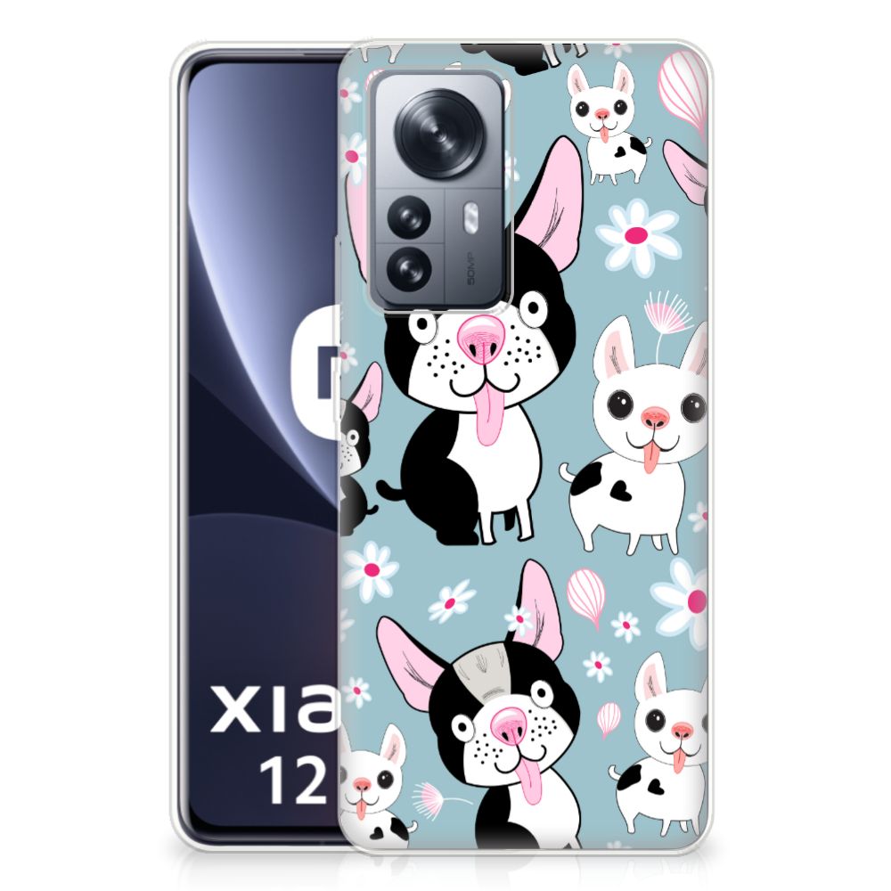 Xiaomi 12 Pro TPU Hoesje Hondjes