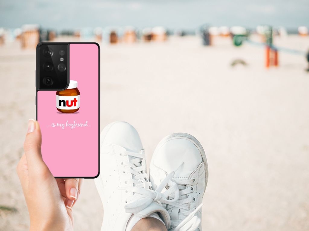 Samsung Galaxy S21 Ultra Back Cover Hoesje Nut Boyfriend B2C Telecom