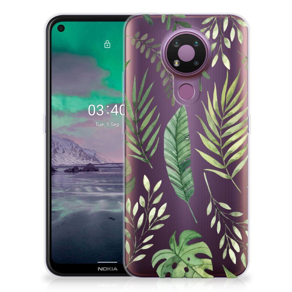 Nokia 3.4 TPU Case Leaves