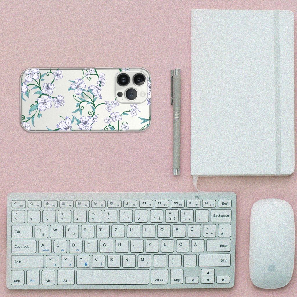 iPhone 13 Pro Max Uniek TPU Case Blossom White B2C Telecom