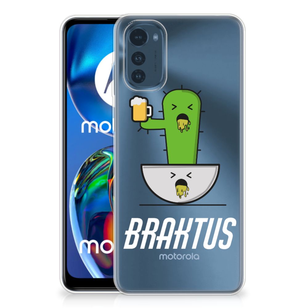 Motorola Moto E32/E32s Telefoonhoesje met Naam Braktus