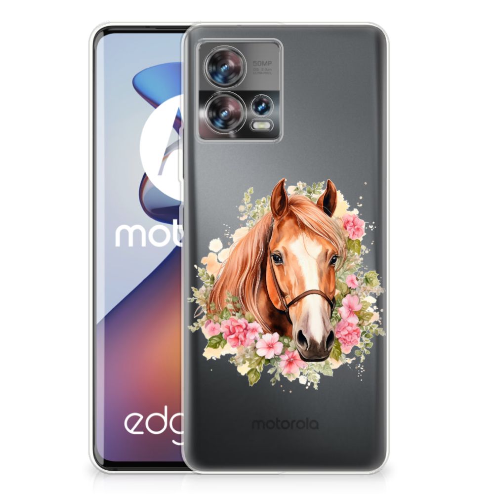 TPU Hoesje voor Motorola Edge 30 Fusion Paard