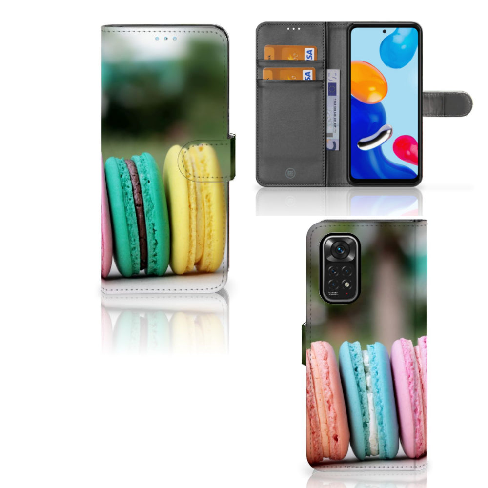 Xiaomi Redmi Note 11/11S Book Cover Macarons