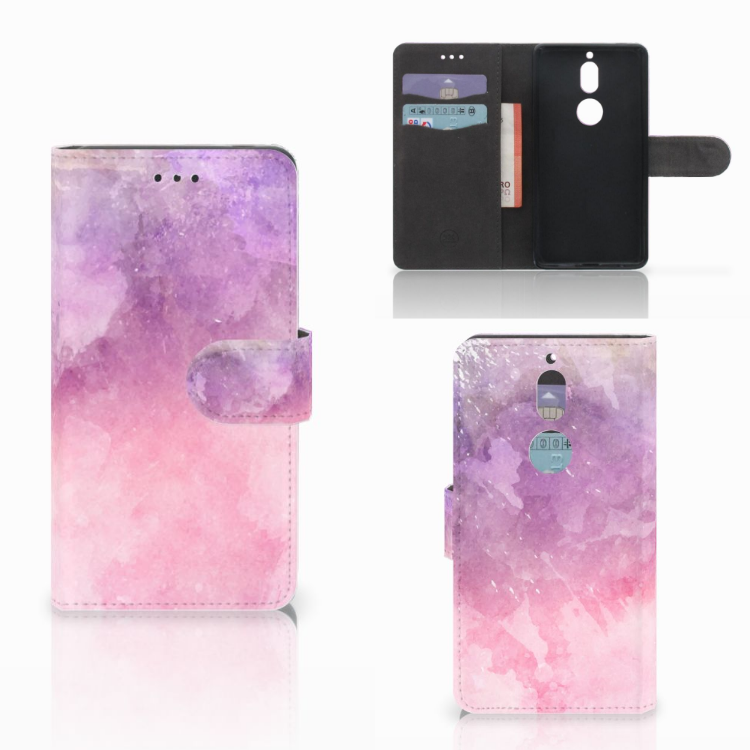 Hoesje Nokia 7 Pink Purple Paint