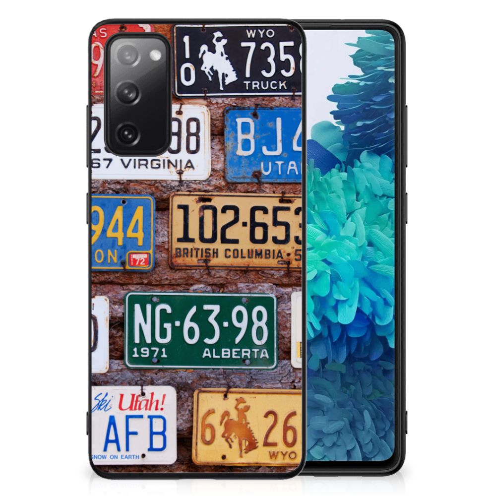 Samsung Galaxy S20 FE Silicone Back Case Kentekenplaten B2C Telecom