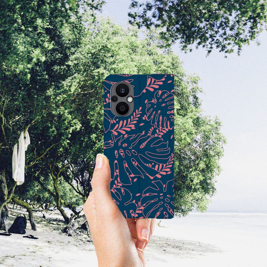 OPPO Reno8 Lite Smart Cover Palm Leaves - B2C Telecom