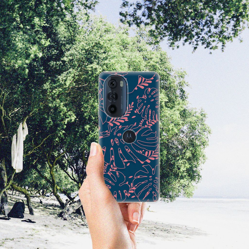 Motorola Edge 30 Pro TPU Case Palm Leaves B2C Telecom
