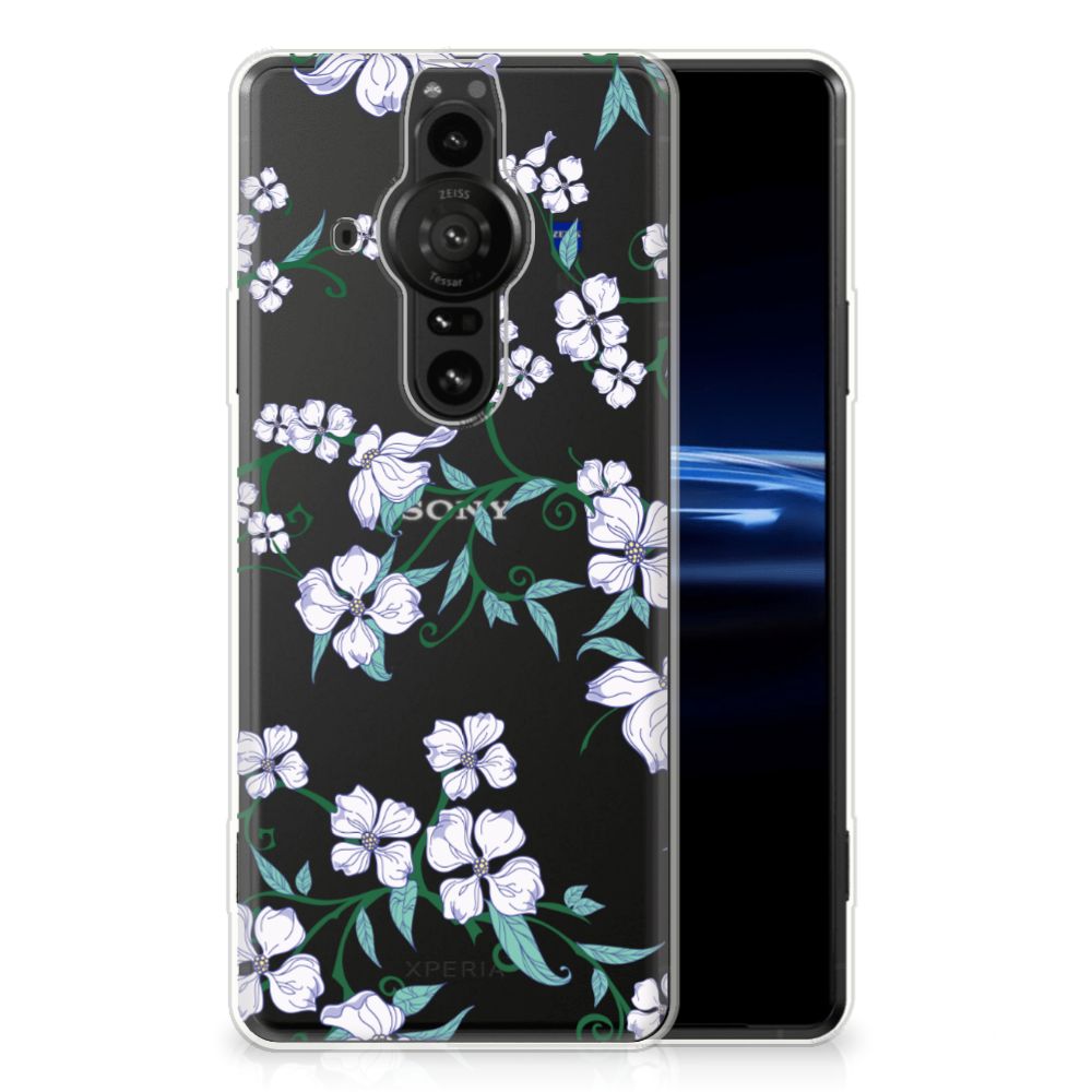 Sony Xperia Pro-I Uniek TPU Case Blossom White B2C Telecom