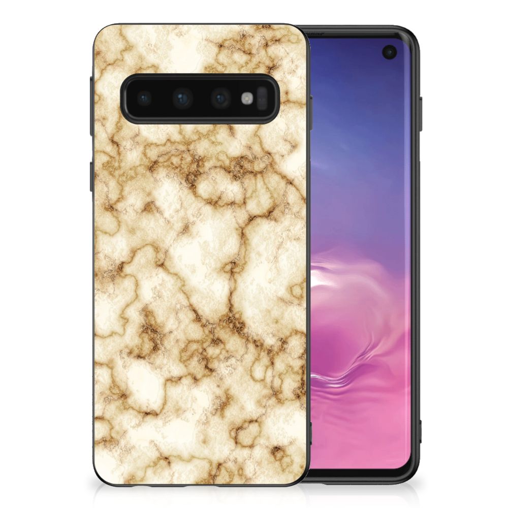 Samsung Galaxy S10 Gripcase Marmer Goud B2C Telecom