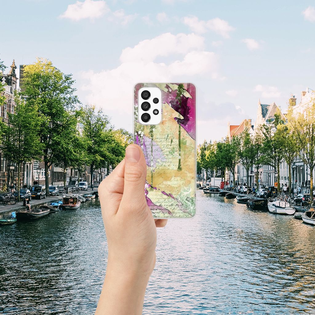 Hoesje maken Samsung Galaxy A33 5G Letter Painting B2C Telecom