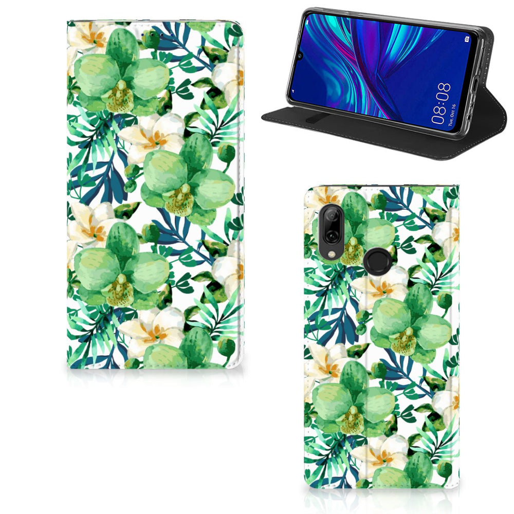 Huawei P Smart (2019) Smart Cover Orchidee Groen