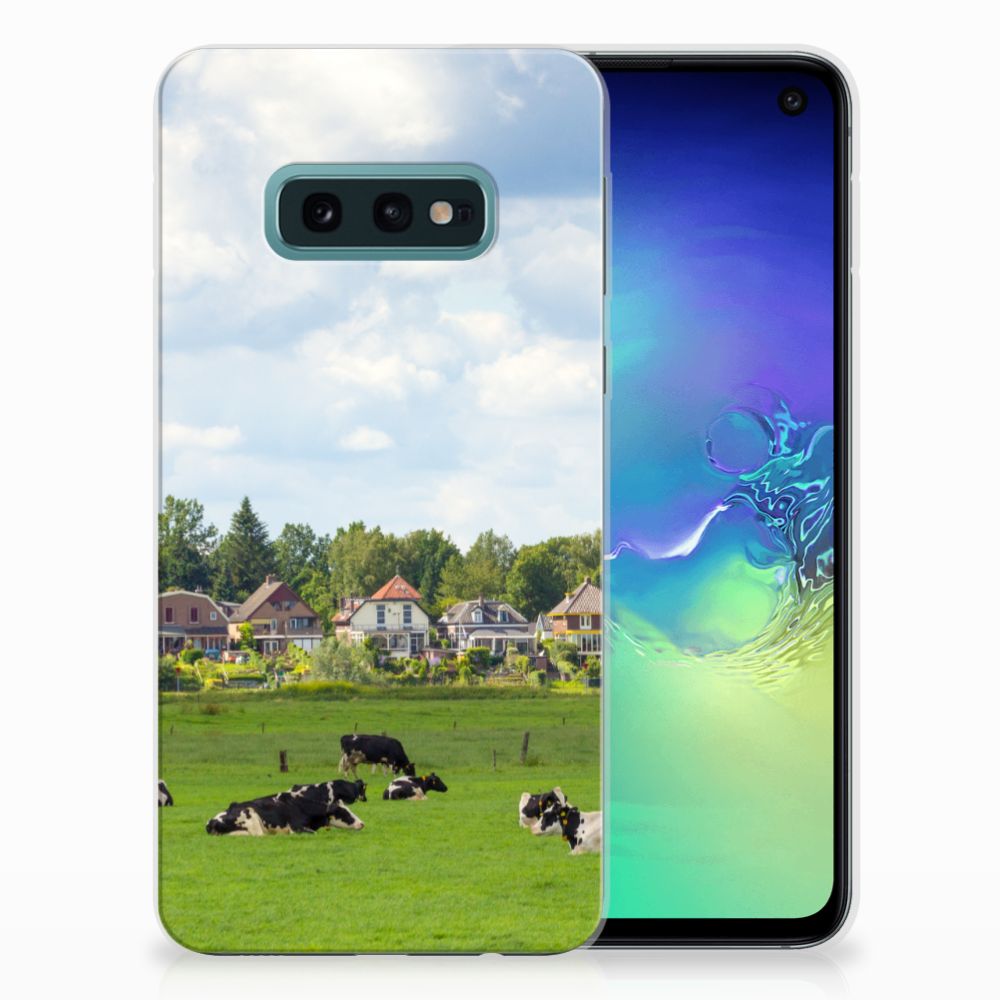 Samsung Galaxy S10e TPU Hoesje Koeien