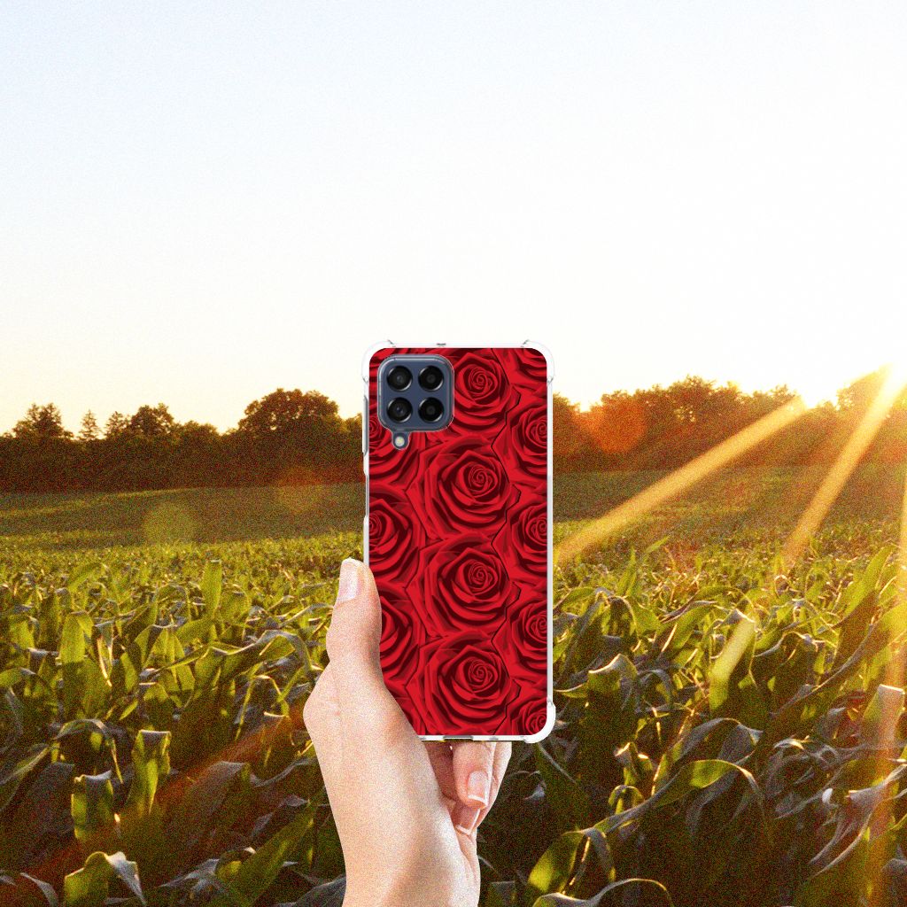 Samsung Galaxy M53 Case Red Roses B2C Telecom