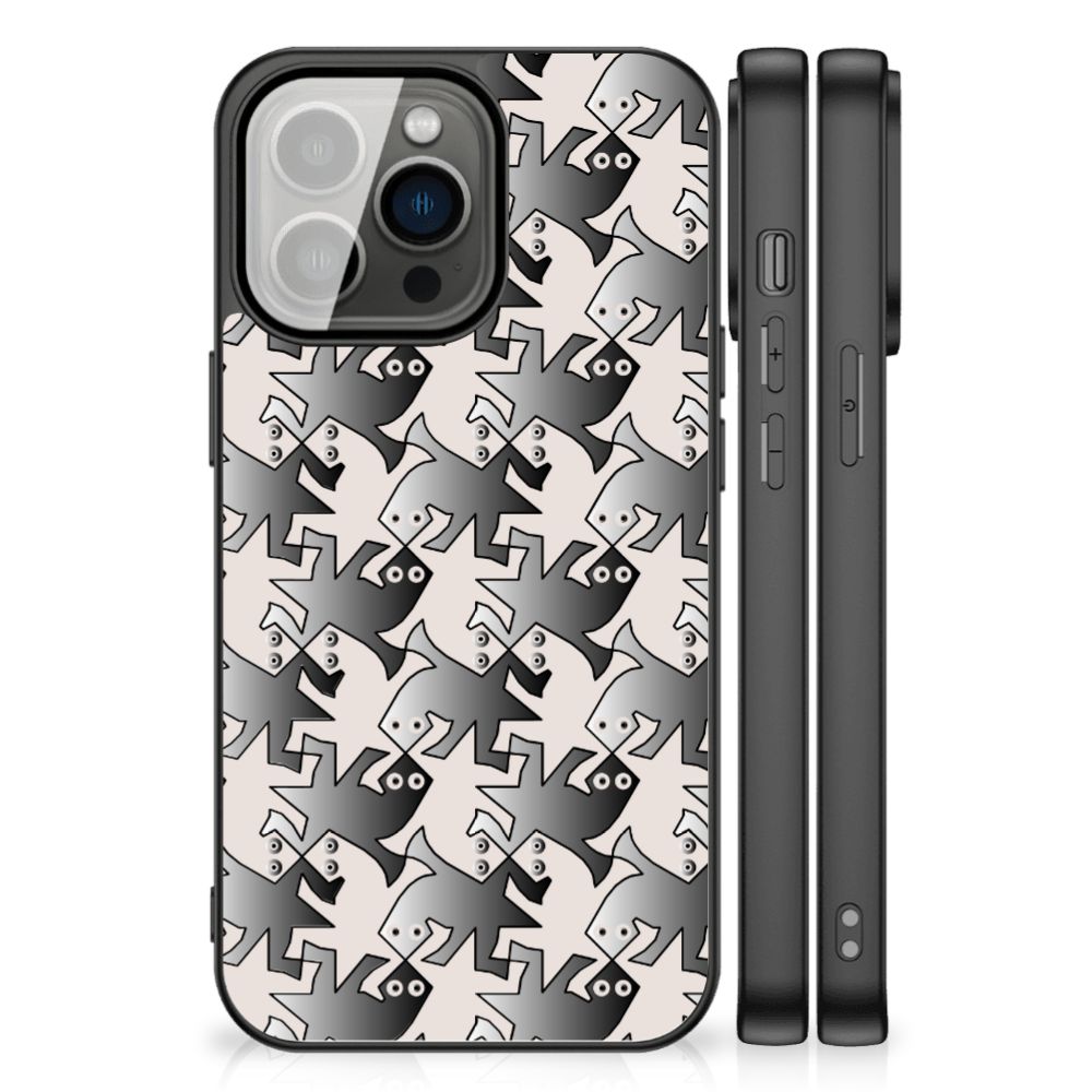 iPhone 13 Pro Dierenprint Telefoonhoesje Salamander Grey B2C Telecom