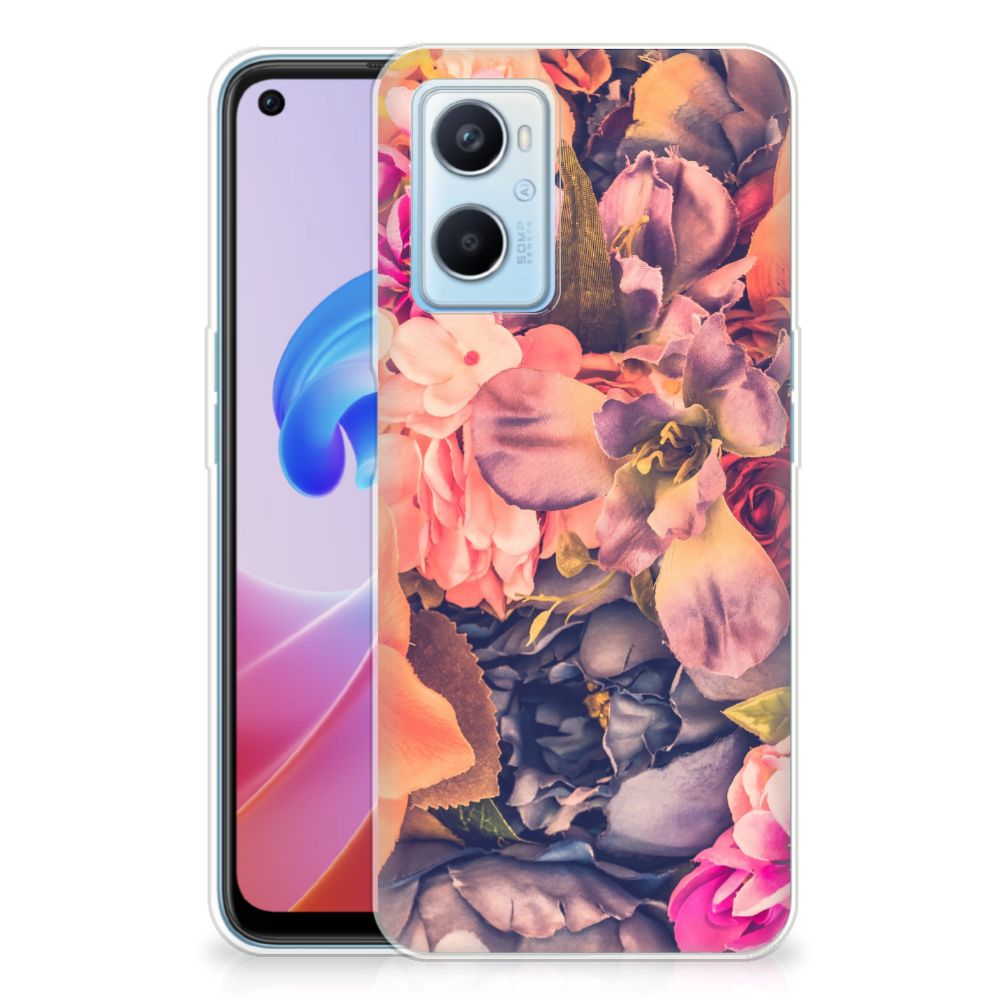 OPPO A96 | OPPO A76 TPU Case Bosje Bloemen B2C Telecom
