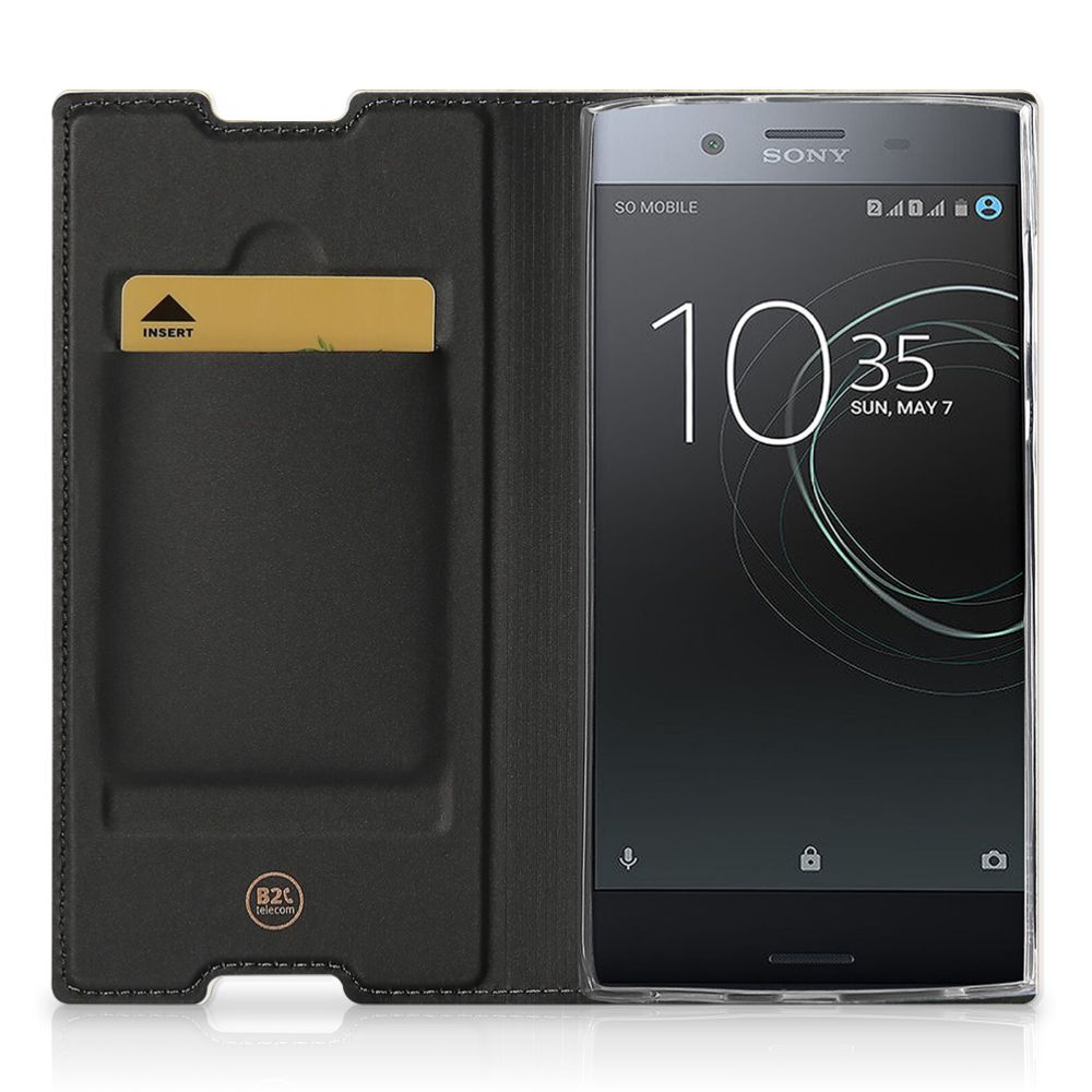 Sony Xperia L1 Book Wallet Case Licht Hout