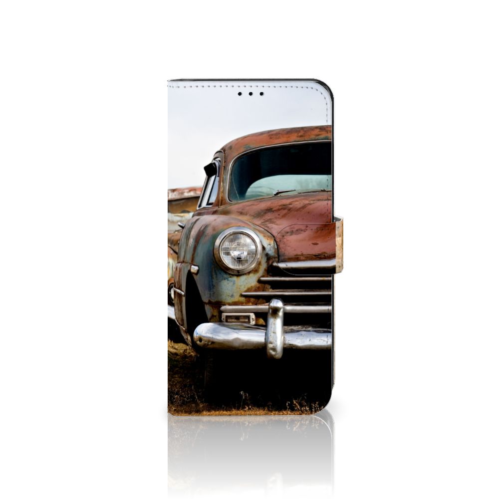 Motorola Edge 30 Pro Telefoonhoesje met foto Vintage Auto