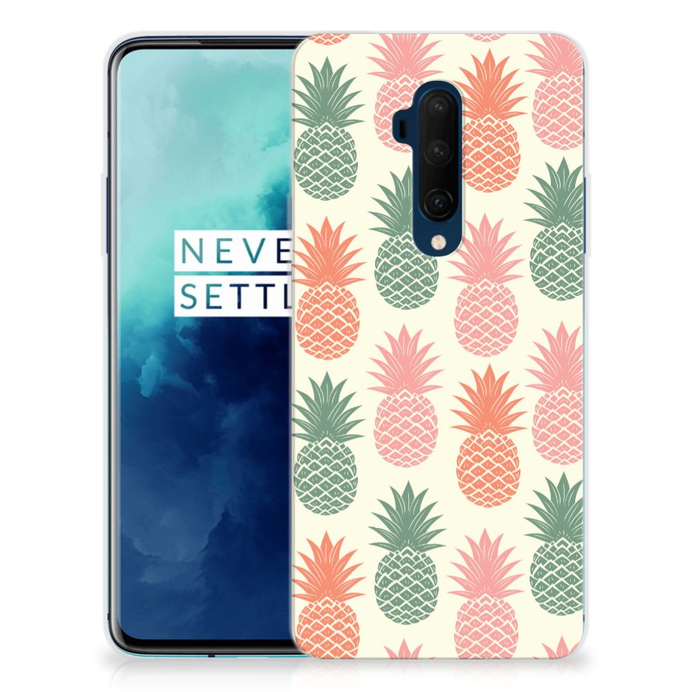 OnePlus 7T Pro Siliconen Case Ananas