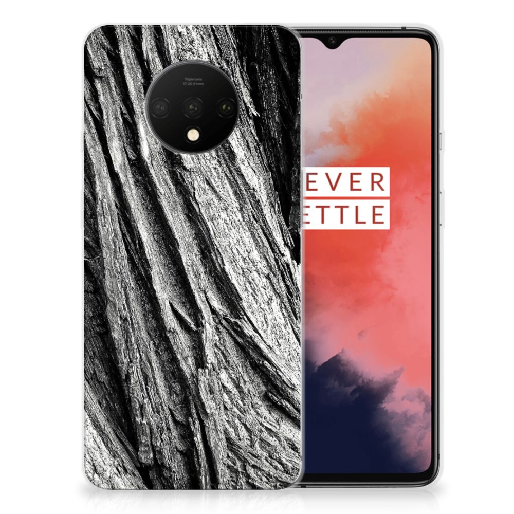 Bumper Hoesje OnePlus 7T Boomschors Grijs