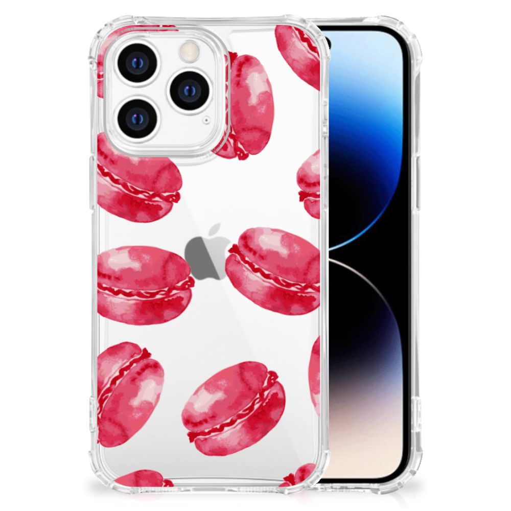 iPhone 14 Pro Beschermhoes Pink Macarons B2C Telecom